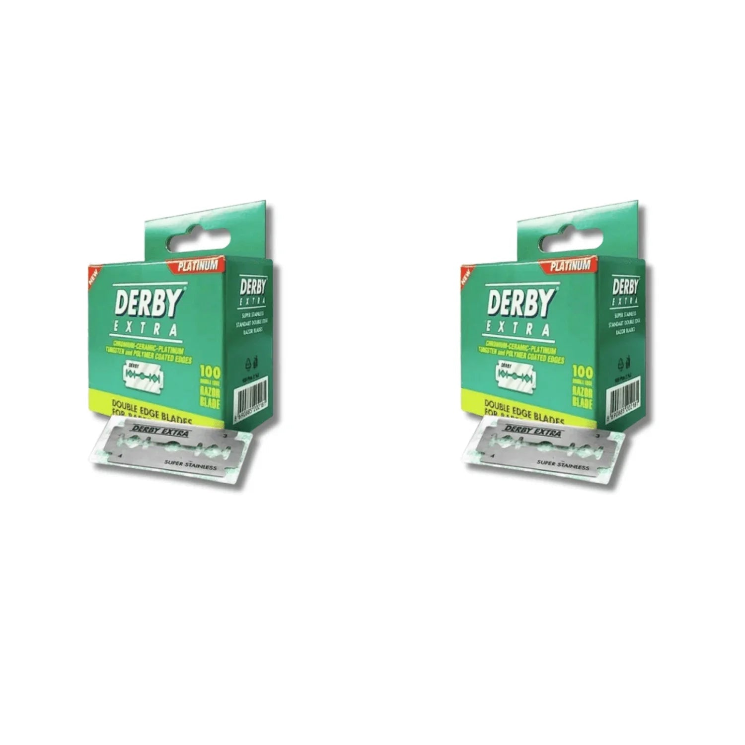 Derby Extra Mini Double Edge Razor Blades 100 Ct