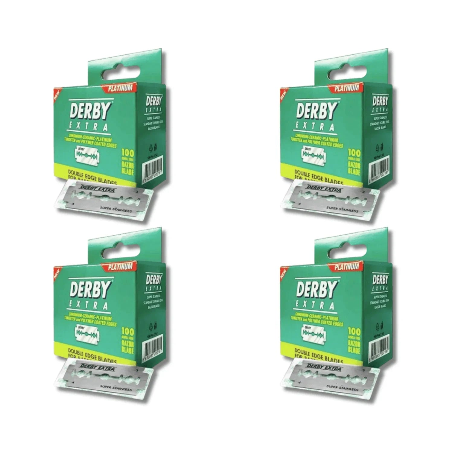 Derby Extra Mini Double Edge Razor Blades 100 Ct
