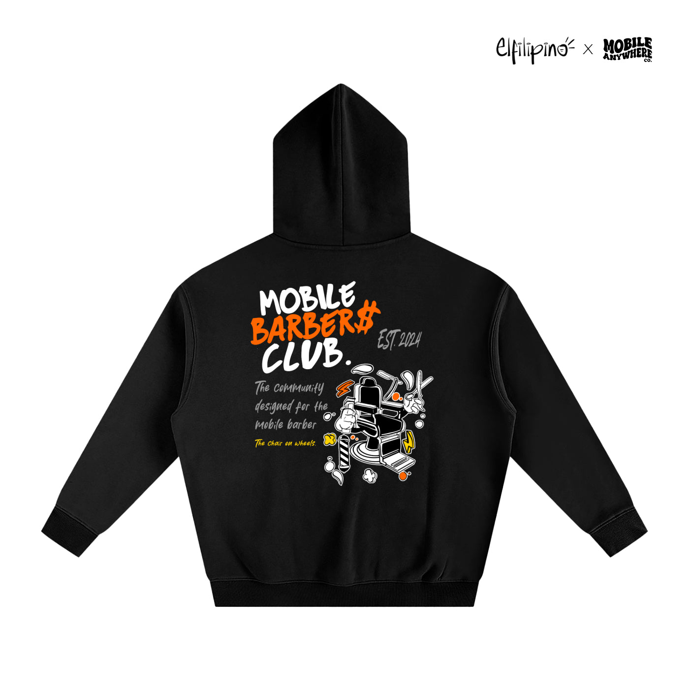 Mobile Barber$ Club Community Hoodie