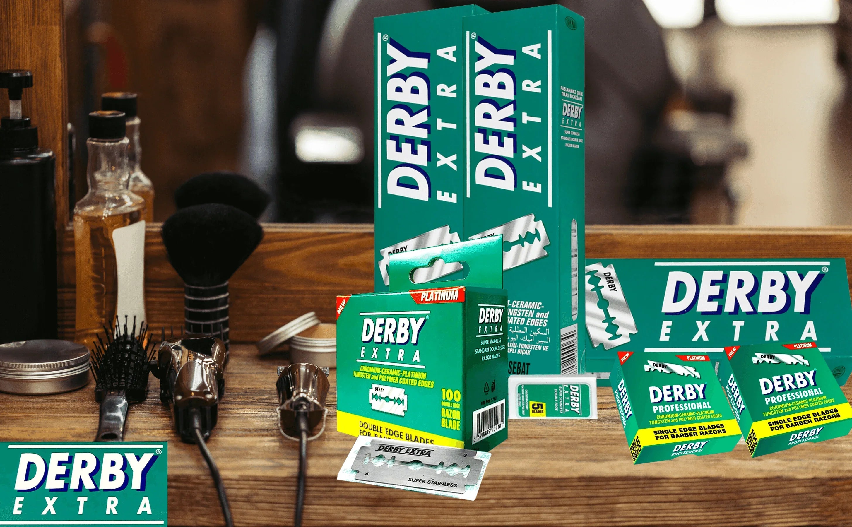Derby Double Edge Razor Blades 100Ct