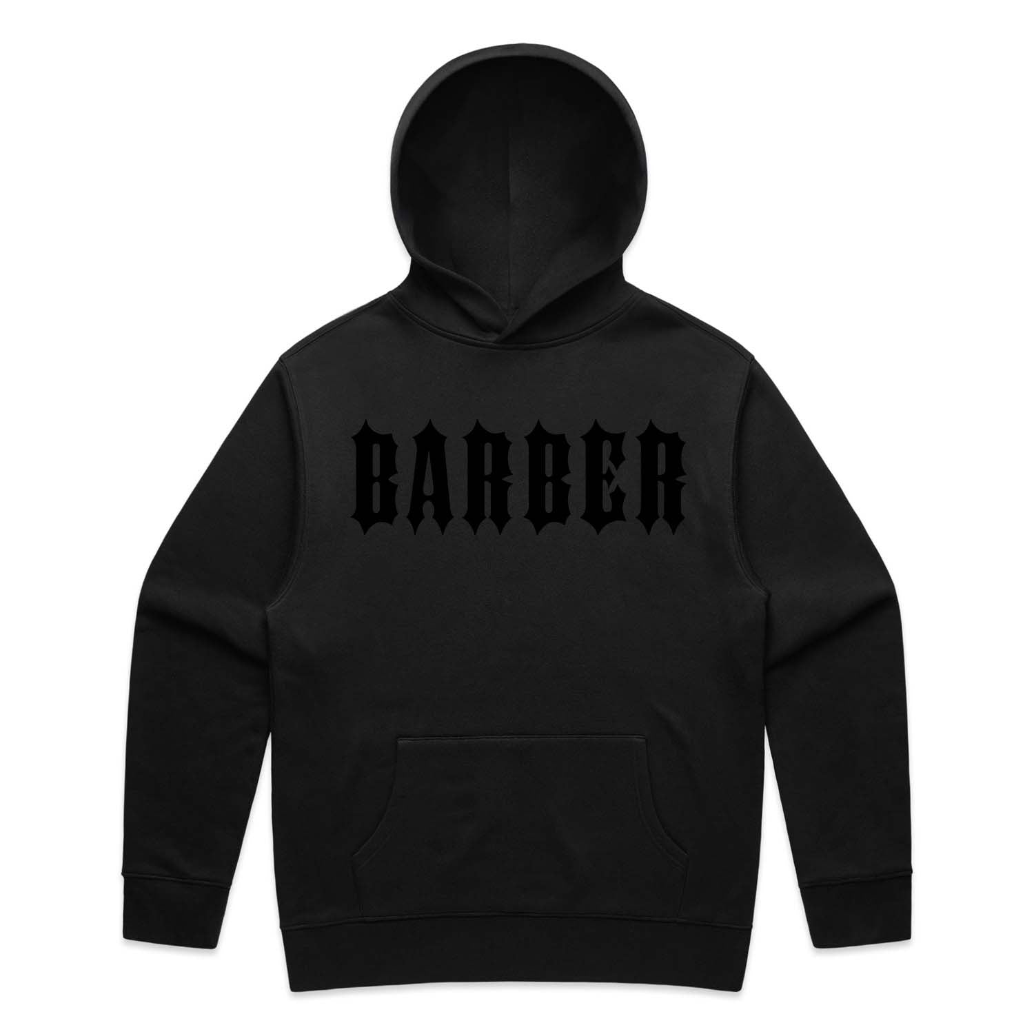 Razor Sharp Barber Hoodie - Blackout