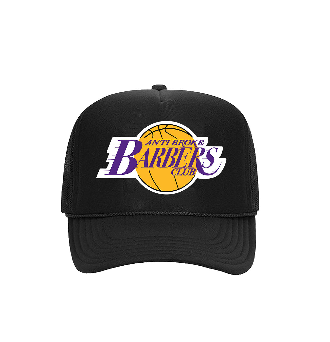 Lakers Barbers Trucker - Black