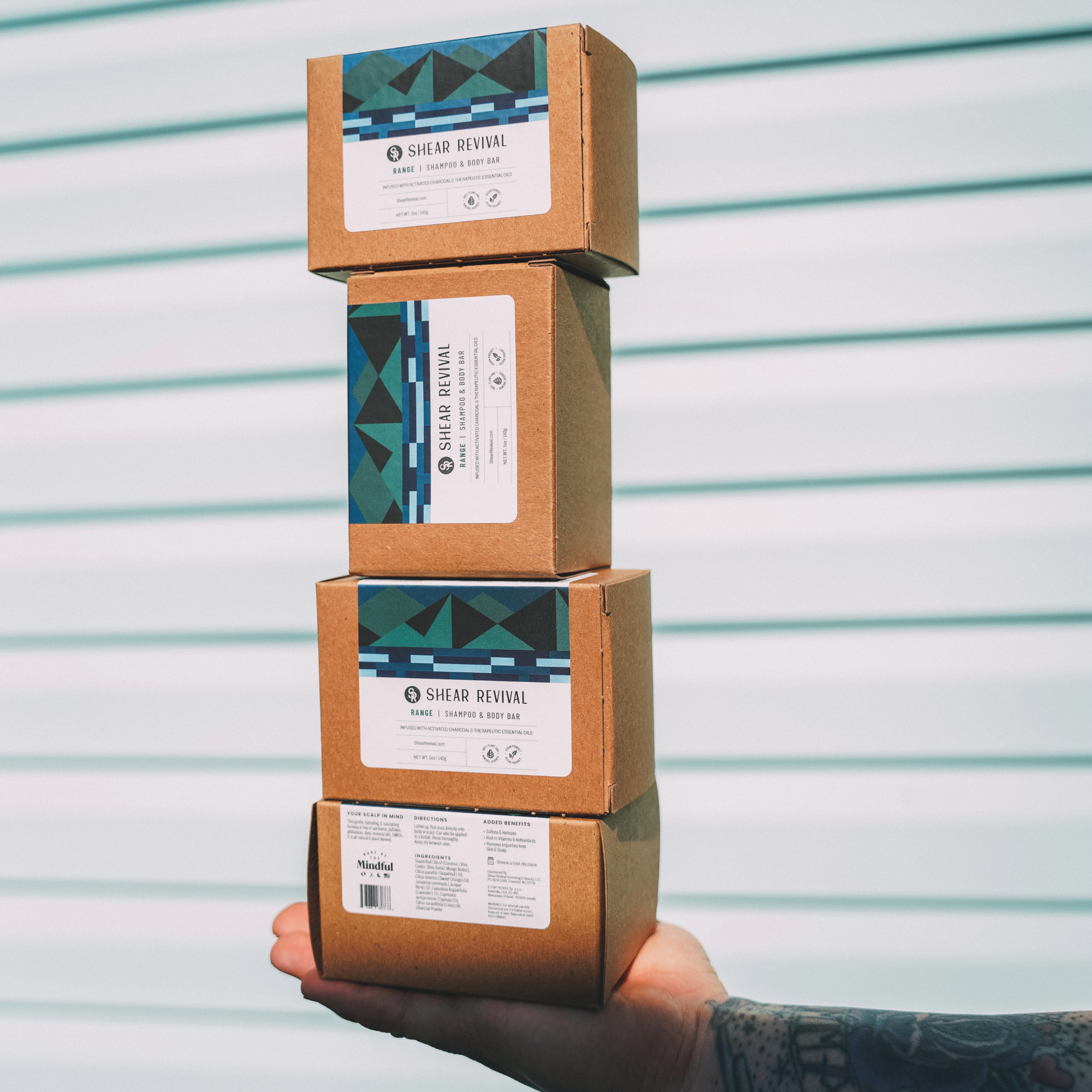 Range Shampoo + Body Bar