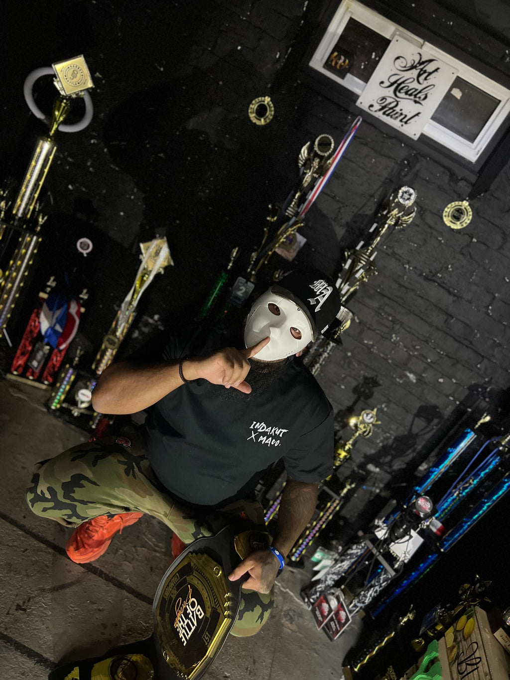 "FREESTYLE IS DEAD" X INDAKUTTSTUDIO T-Shirt