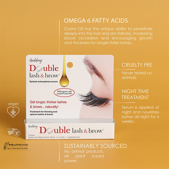 GODEFROY DOUBLE LASH & BROW GROWTH SERUM