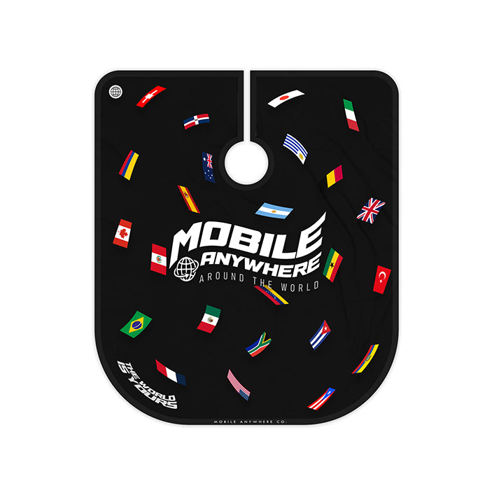 The World Is Yours Barber Cape