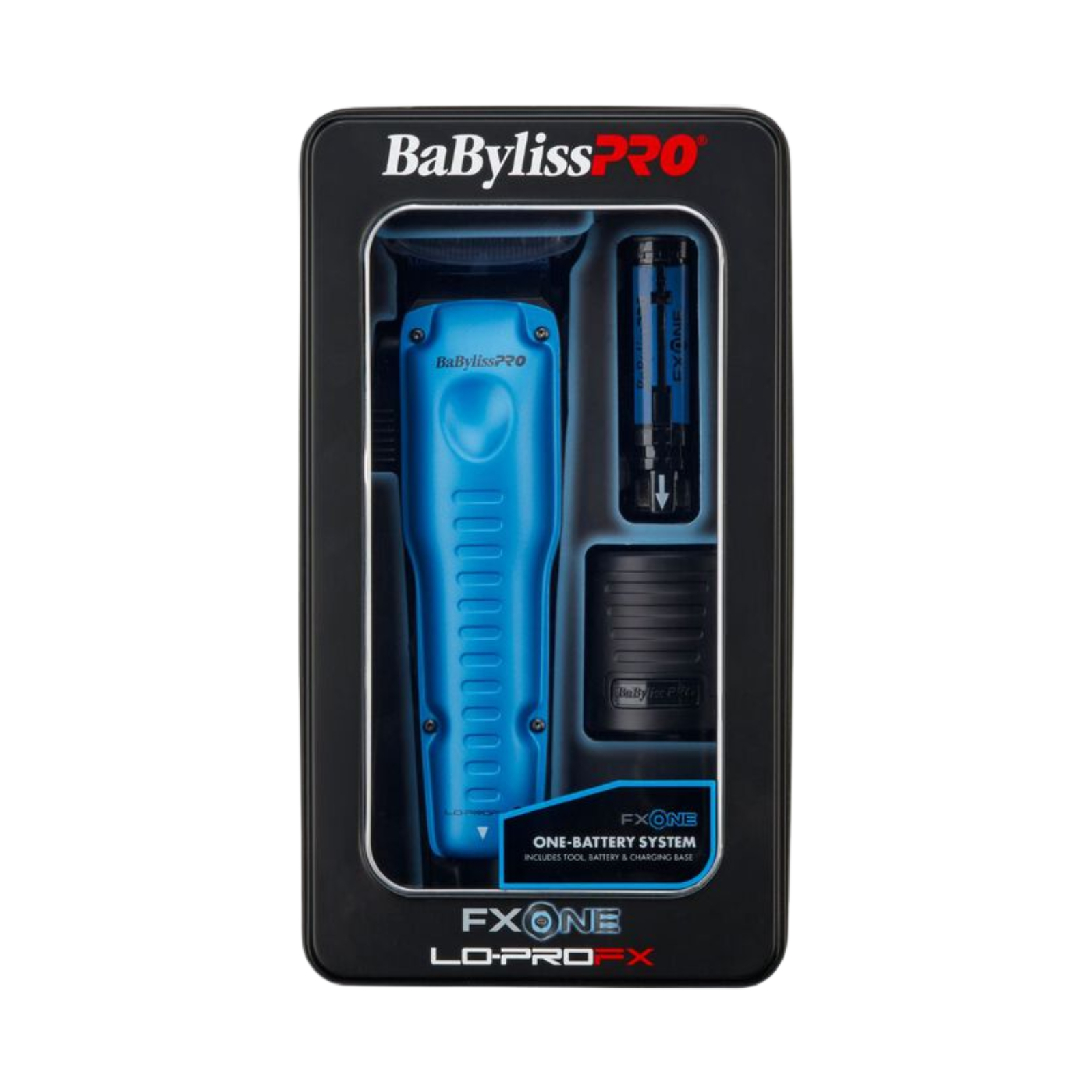 BaBylissPRO FXONE™ Lo-ProFX Limited Edition Black & Blue Clipper
