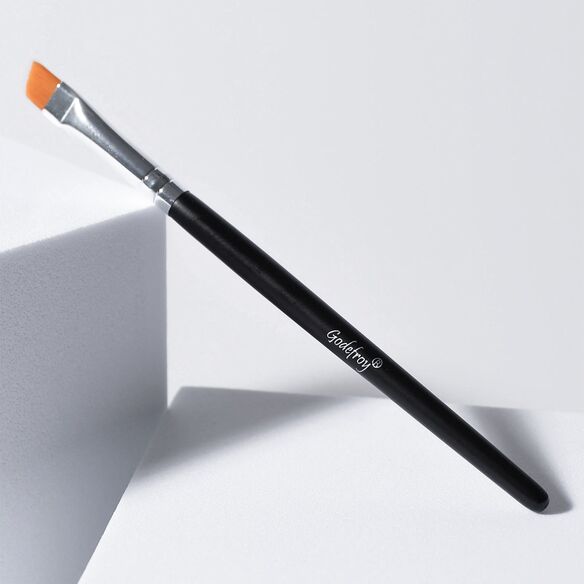 Angled Eyeliner Brush, Ultra Fine Tipped, Precise Bristles, Slanted Angled Eyebrow Brush