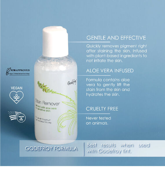 GODEFROY STAIN REMOVER FOR EYELASH AND EYEBROW TINT