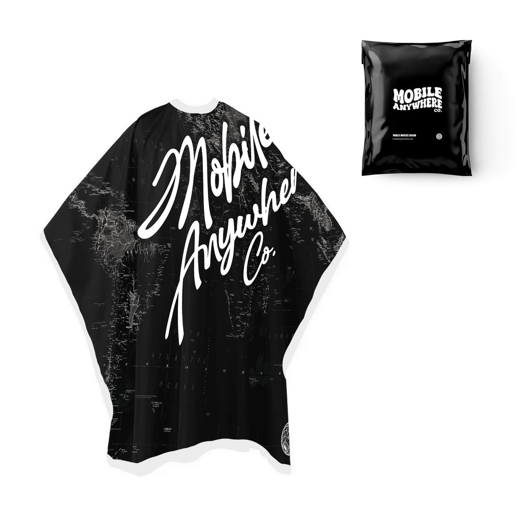 World Movers Barber Cape
