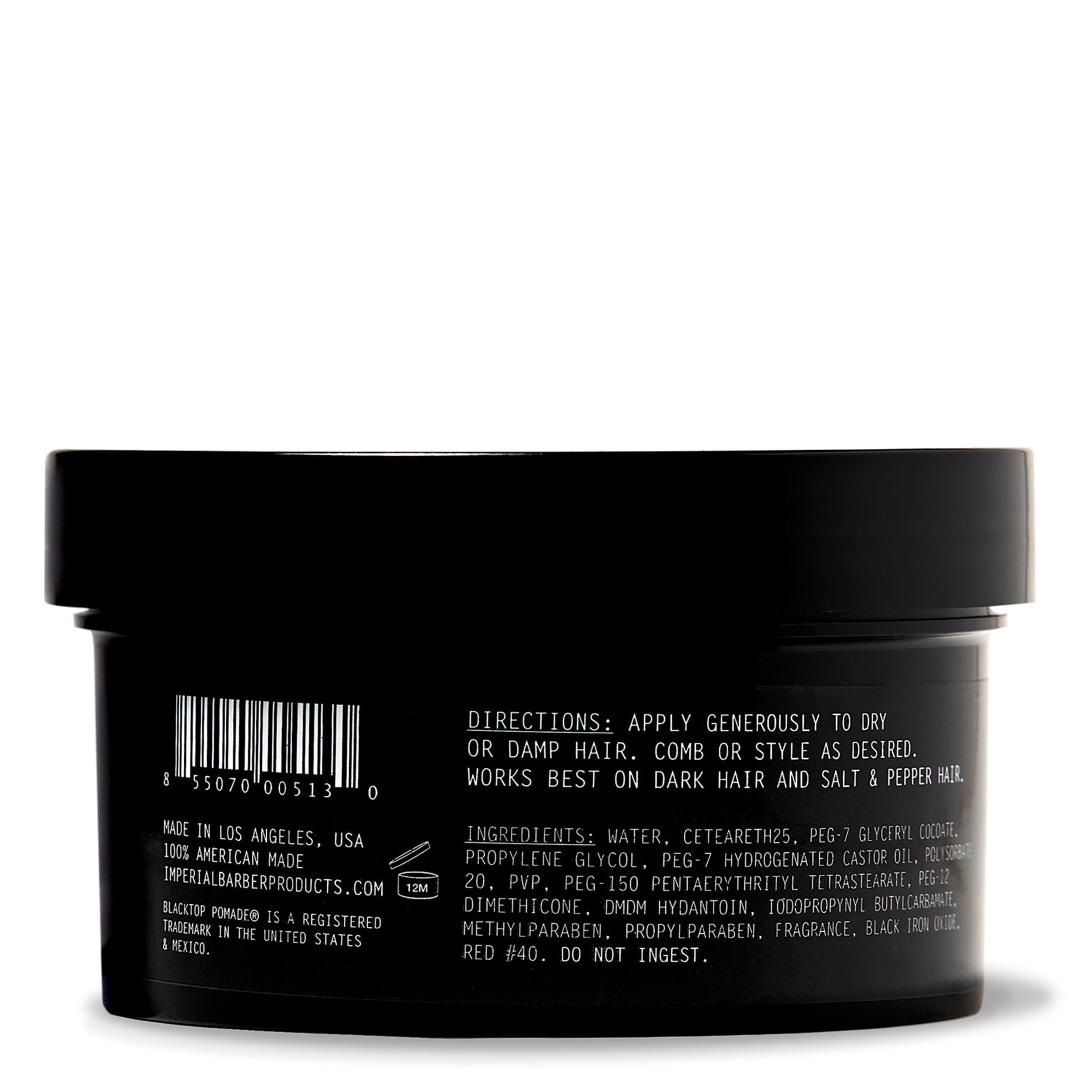 Blacktop Pomade - 6 oz