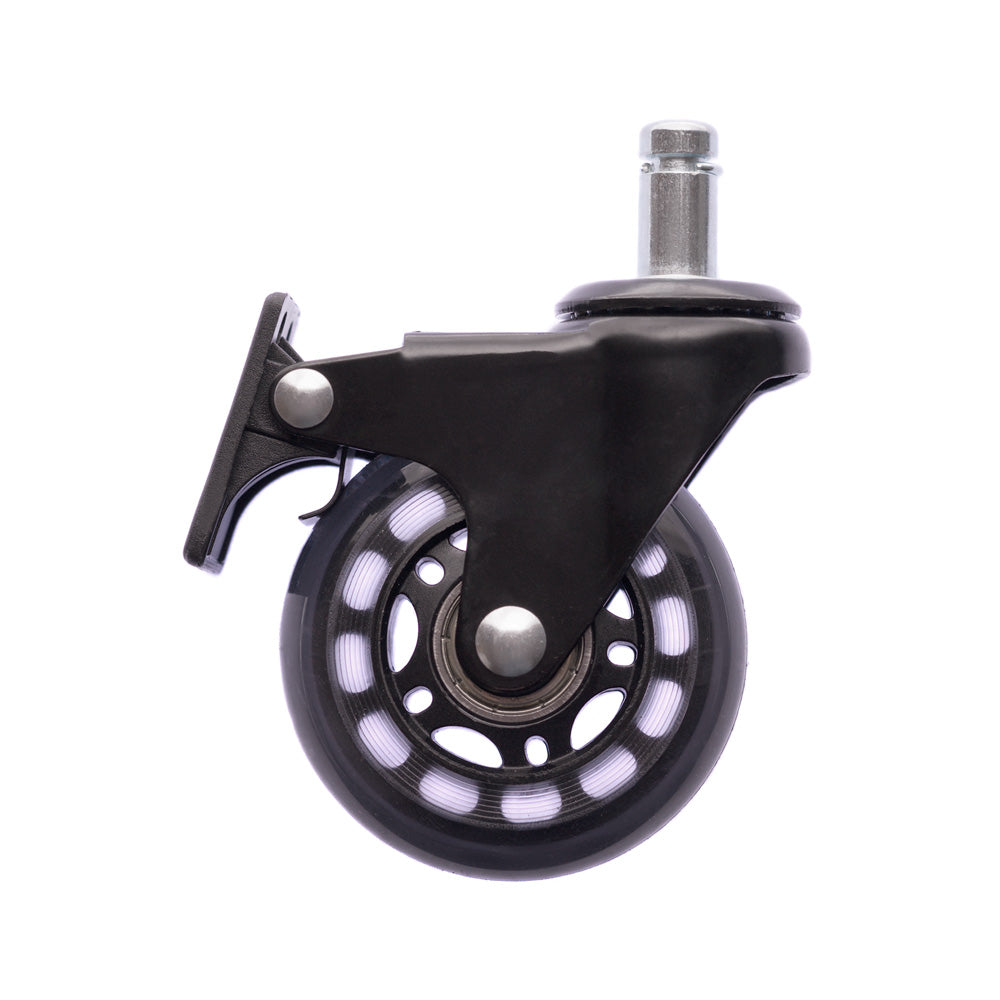 Castor Wheel with Brake • Set of Two