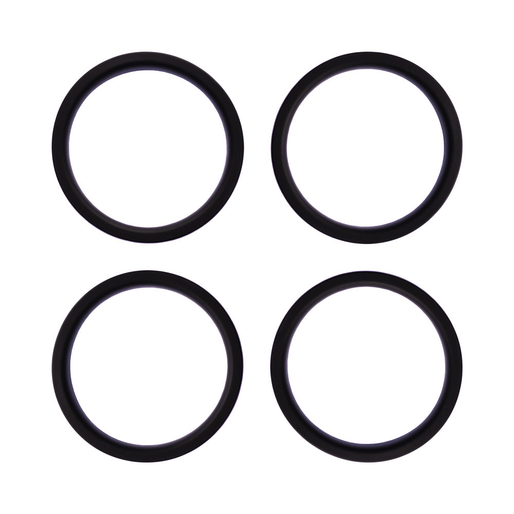 Silicone Ring Set • Black