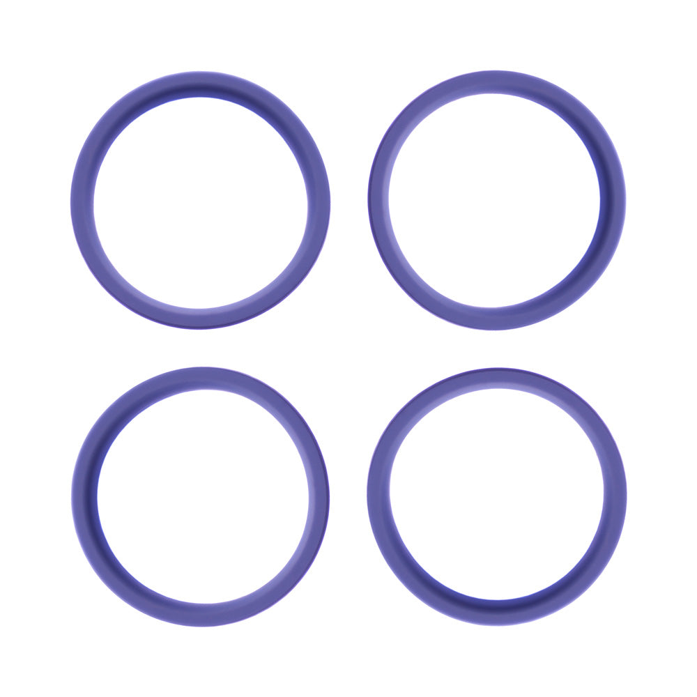 Silicone Ring Set • Purple