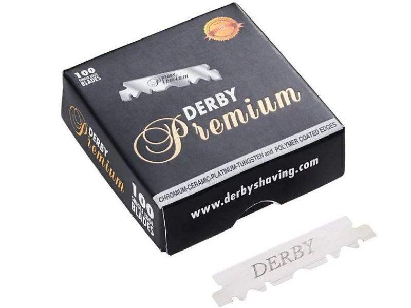 Derby Premium Single Edge Razor Blades 100 Pcs