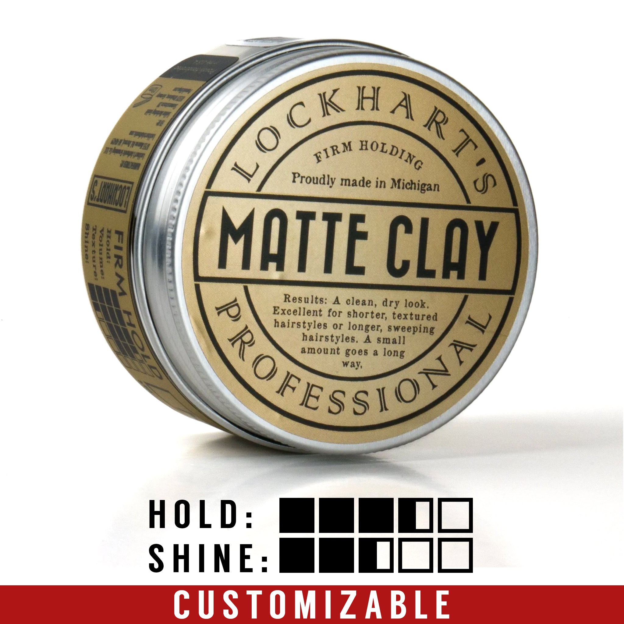 Medium/Firm Hold | Wax Based Matte Clay