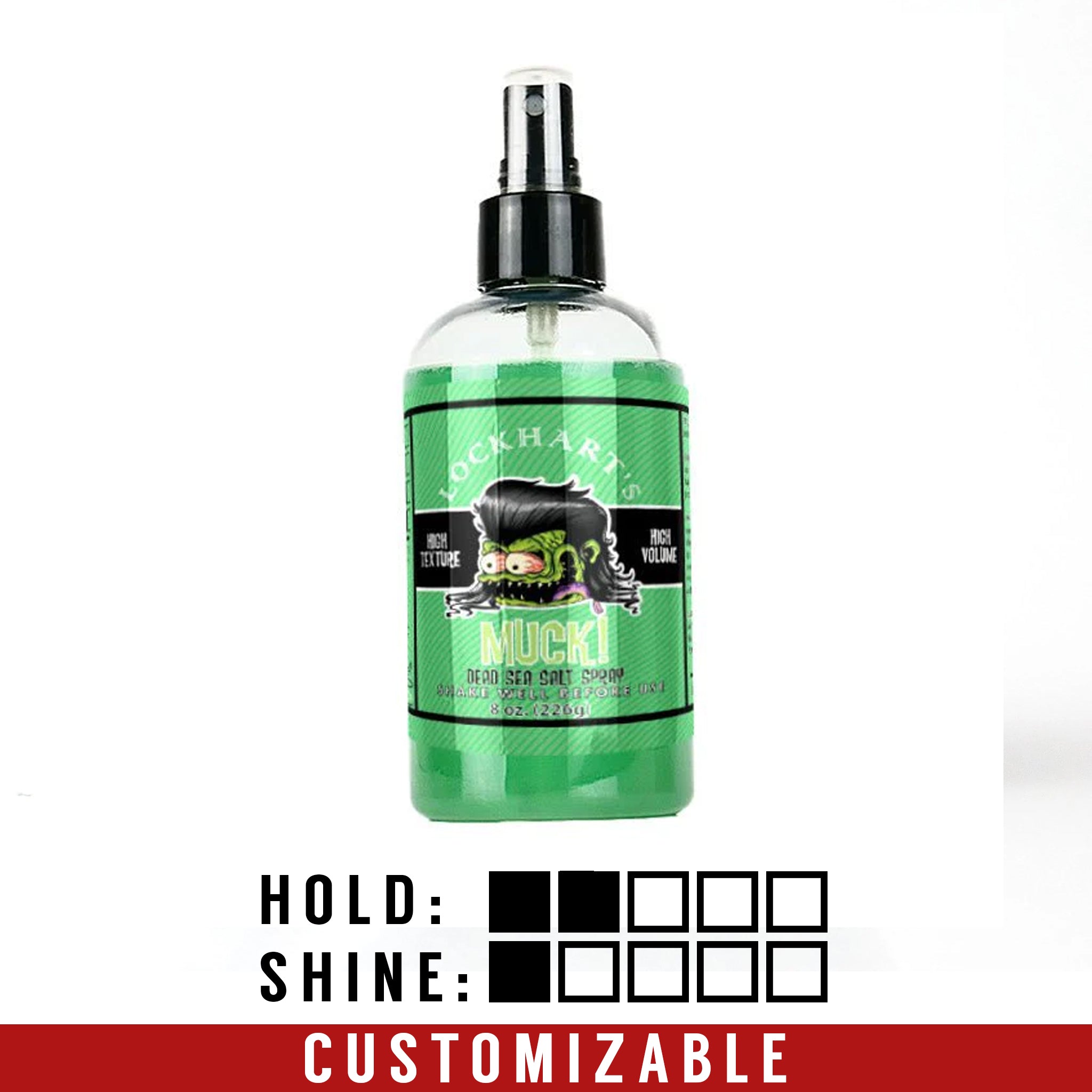 Light/Medium Hold | MUCK! Dead Sea Salt Spray - With DHT Shield!