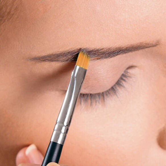 Angled Eyeliner Brush, Ultra Fine Tipped, Precise Bristles, Slanted Angled Eyebrow Brush