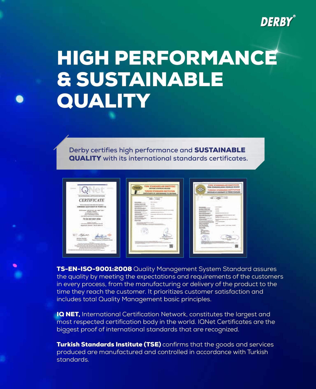 Derby Premium Double Edge Razor Blades 100Ct